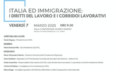 A Roma convegno su “Italia e immigrazione”
