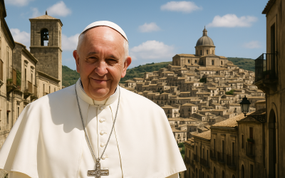 A Vizzini, nel cuore della sagra, un omaggio a Papa Francesco tra fede, accoglienza e comunità
