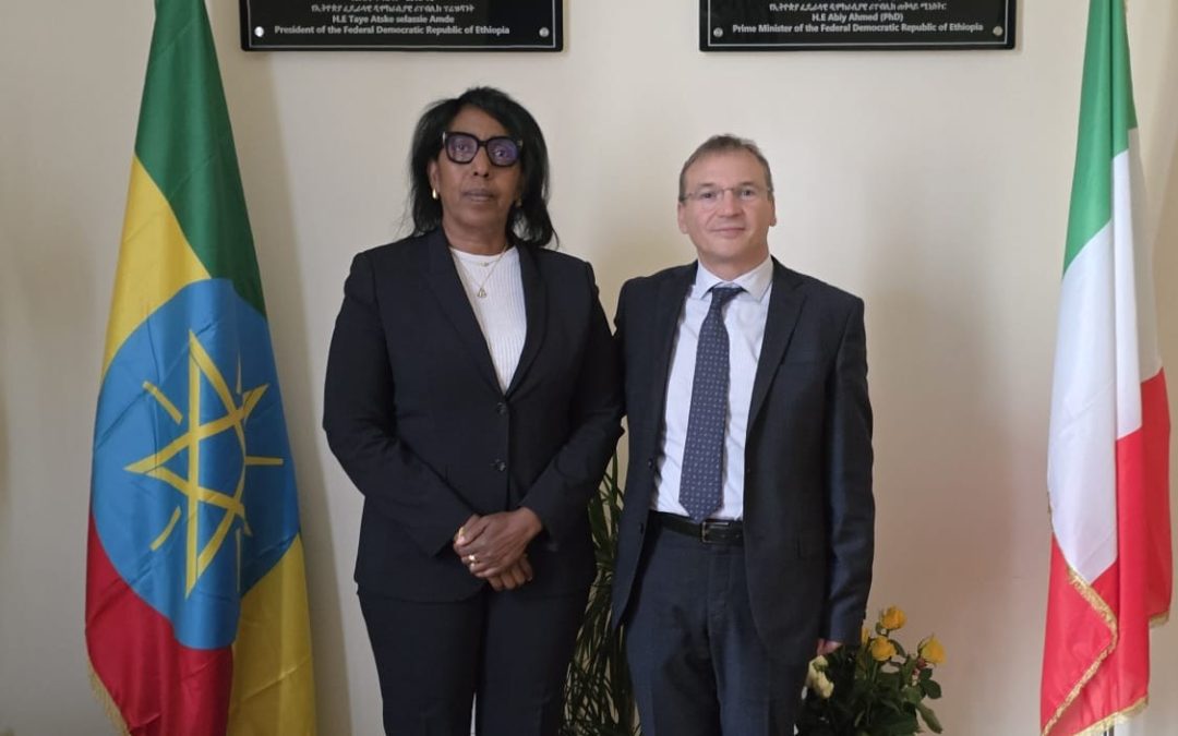 Roma, ALS MCL rilancia la cooperazione con l’Ambasciata d’Etiopia: focus su lavoro e formazione