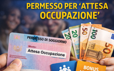 Assegno Unico e Bonus Nido anche ai titolari di permesso per “attesa occupazione”