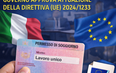 Permesso unico lavoro, governo approva attuazione della direttiva (UE) 2024/1233